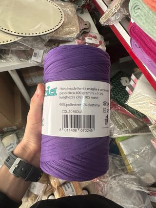 Fettuccia MAS soft Lycra 50 viola