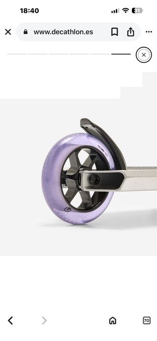 Patinete skate park nuevo sin uso