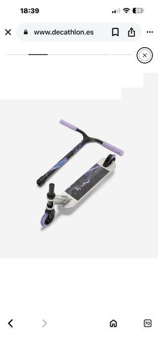 Patinete skate park nuevo sin uso