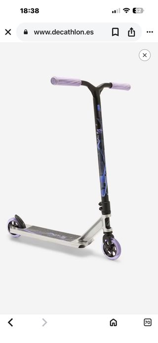 Patinete skate park nuevo sin uso