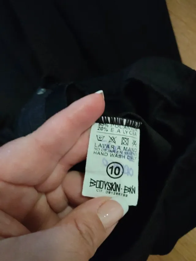 Falda Flamenco Conservatorio Negra