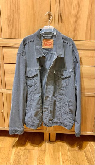 Cazadora Levi's pana fina gris XL