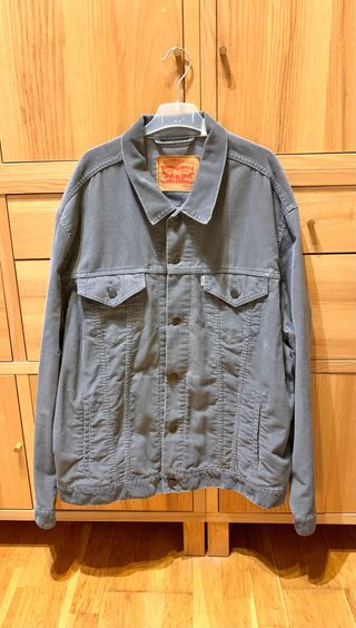 Cazadora Levi's pana fina gris XL