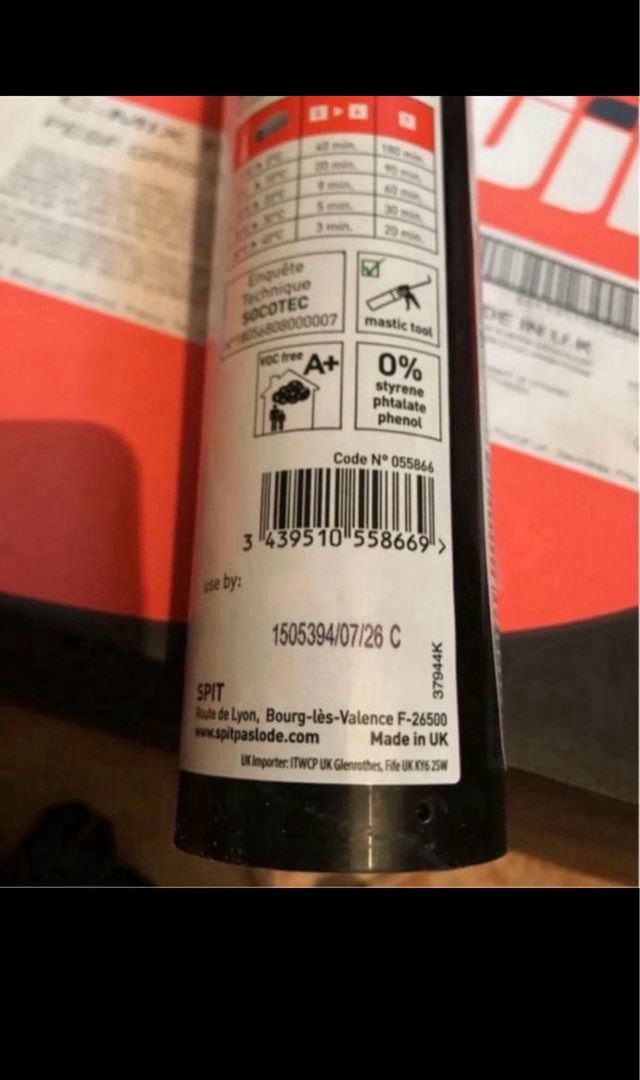 12 Tacos Químicos Spit C-Mix Plus