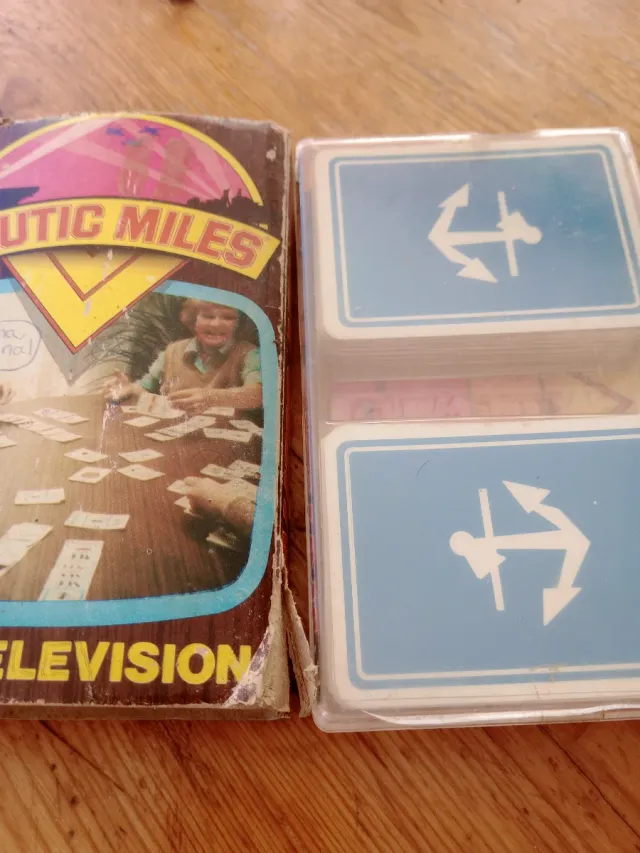 Gioco di Carte Nautic Miles Paille 1977