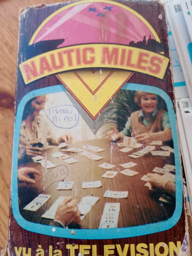 Gioco di Carte Nautic Miles Paille 1977