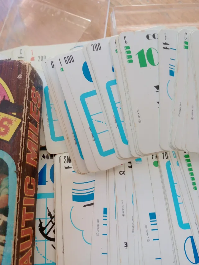 Gioco di Carte Nautic Miles Paille 1977