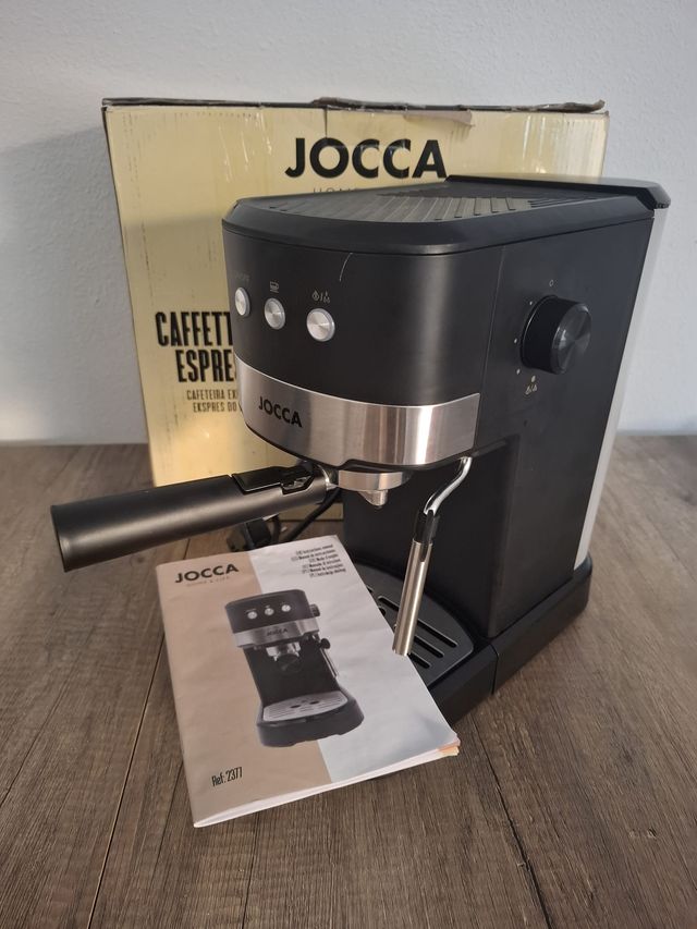 Cafetera Espresso Jocca 1.25L Negra