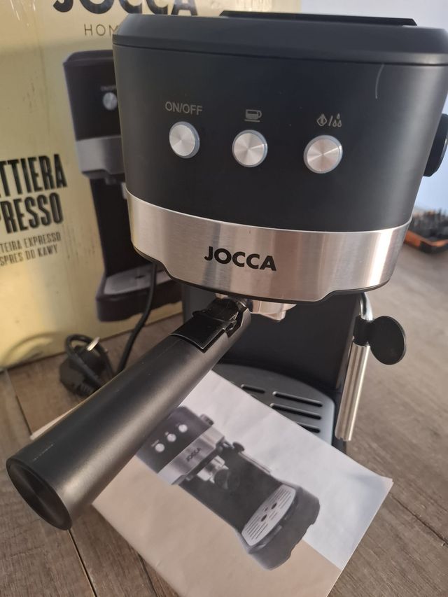 Cafetera Espresso Jocca 1.25L Negra