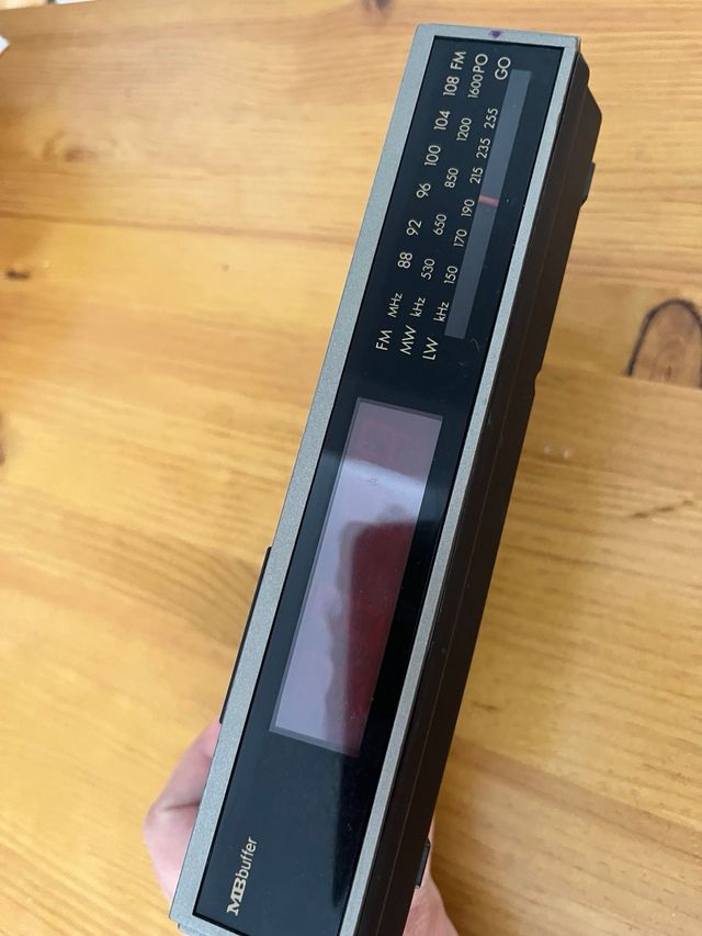 Radio despertador Philips vintage