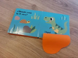 ¿Dónde está la T. rex? -libro infantil con solapas