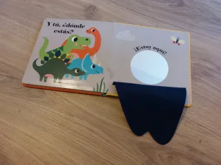 ¿Dónde está la T. rex? -libro infantil con solapas
