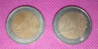 2 Monedas 2 Euros España Tratado Roma 2007