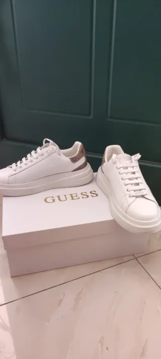 Sneakers Guess bianche uomo