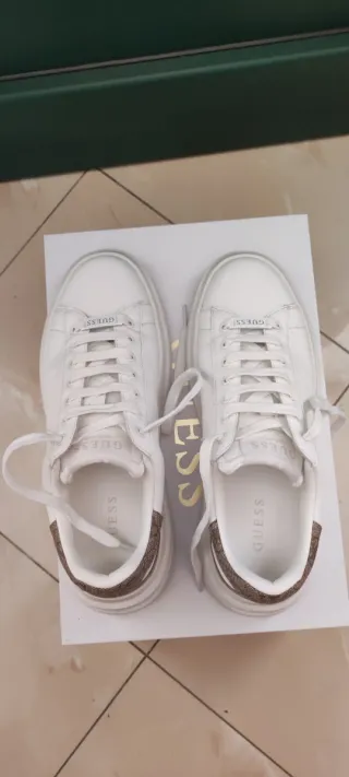 Sneakers Guess bianche uomo