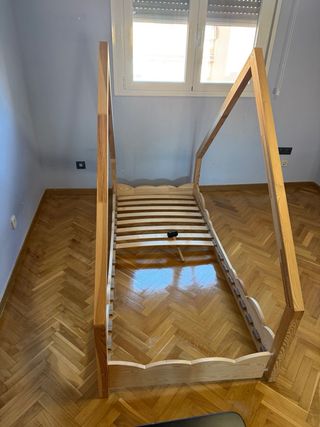 Cama Montessori Casita Madera 180x80