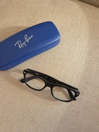 Gafas Ray-Ban junior Negras acetato. Auténticas