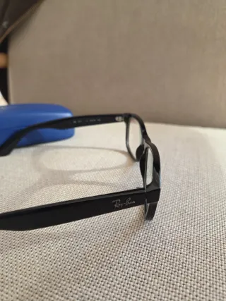 Gafas Ray-Ban junior Negras acetato. Auténticas