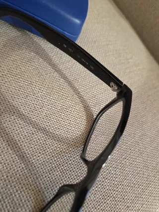 Gafas Ray-Ban junior Negras acetato. Auténticas