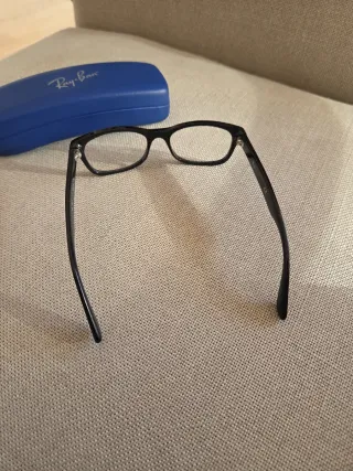 Gafas Ray-Ban junior Negras acetato. Auténticas