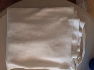 Jersey Polo Blanco Roto Talla M