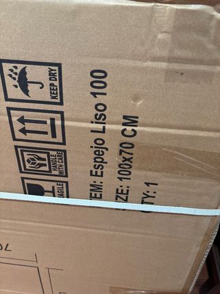 Espejo Baño ARMOBANY Liso 100x70cm