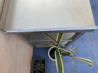 2 mesas de acero inoxidable. Se venden juntas o no