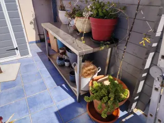 2 mesas de acero inoxidable. Se venden juntas o no