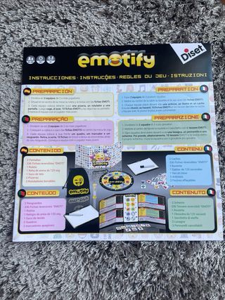 Juego de mesa Emotify Diset