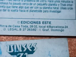 46 Cromos Ulises 31 de Este (1982)