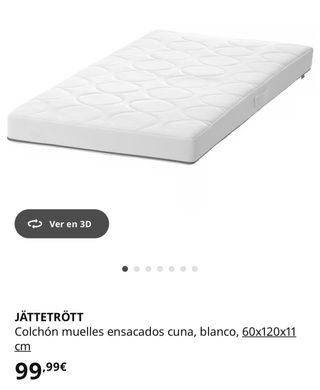 Cuna de madera completa