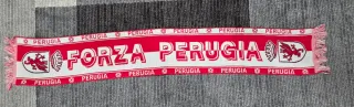 Bufanda Perugia Roja y Blanca