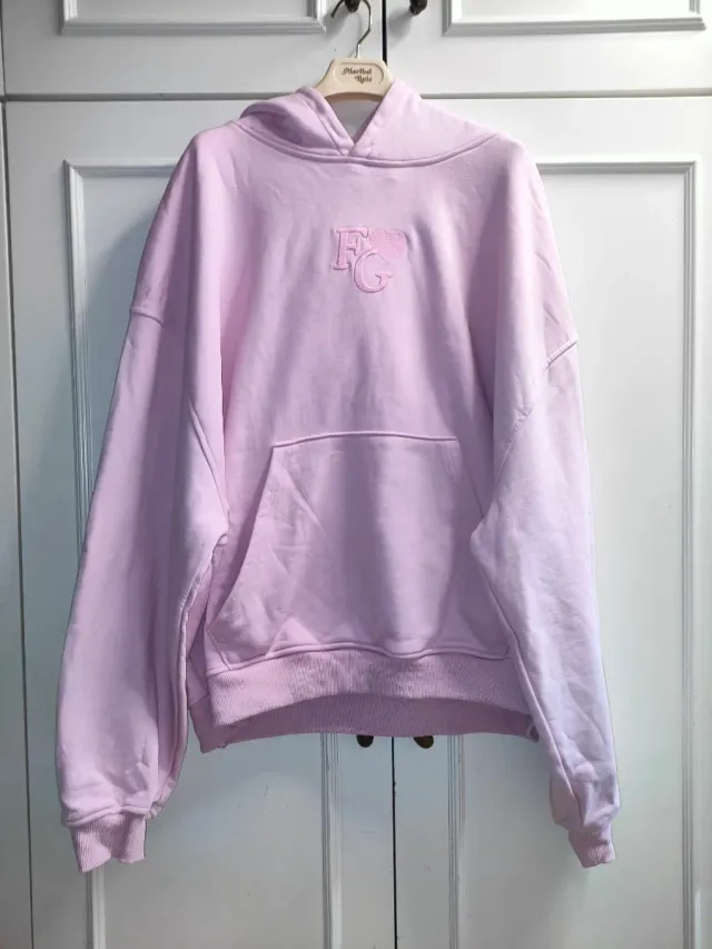 Sudadera Fake Gods San Valentín Rosa