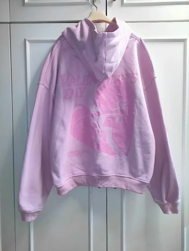 Sudadera Fake Gods San Valentín Rosa