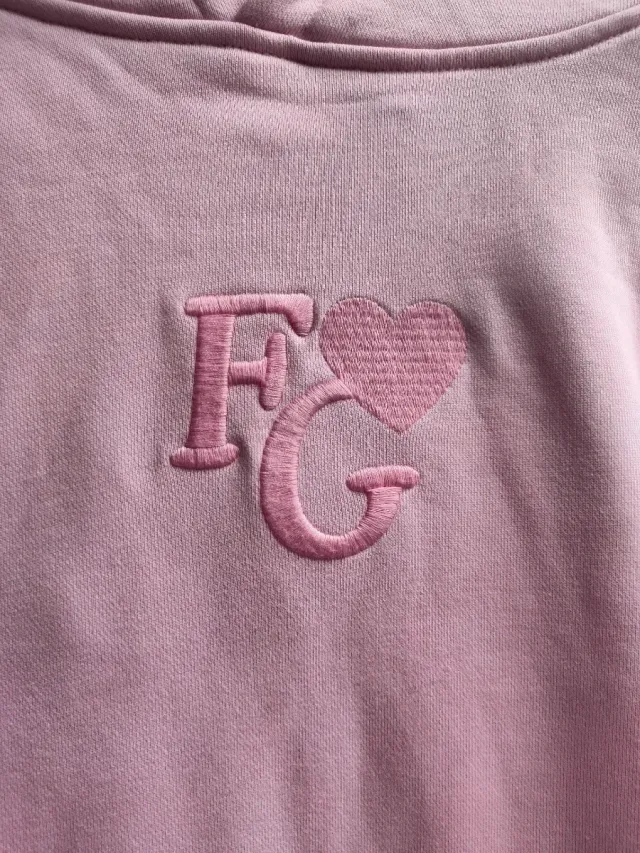 Sudadera Fake Gods San Valentín Rosa
