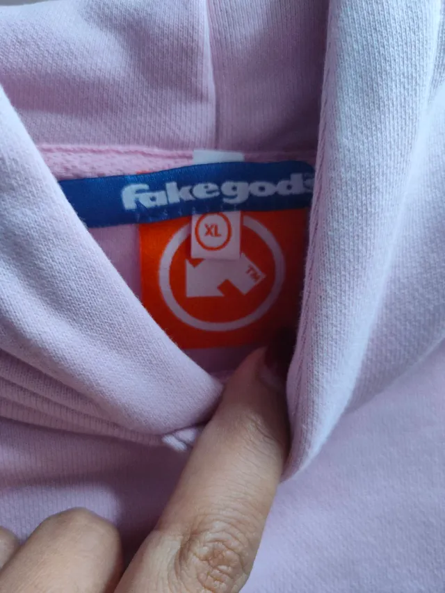 Sudadera Fake Gods San Valentín Rosa