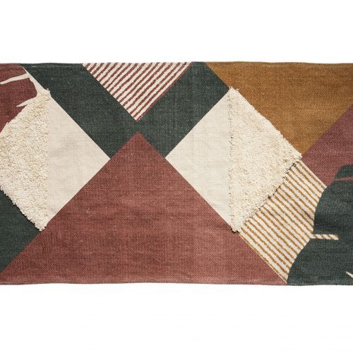 Tapete de Algodão Geometria 140x70