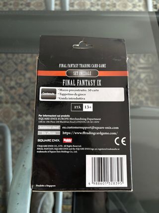Fftcg ffix starter deck ita