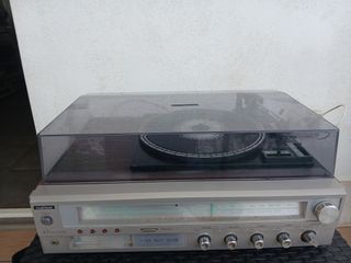 Realtone Giradischi Radio Cassetta Stereo Music