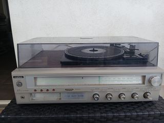 Realtone Giradischi Radio Cassetta Stereo Music