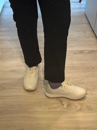 Zapatos de golf blancos y grises Talla 40