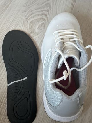 Zapatos de golf blancos y grises Talla 40