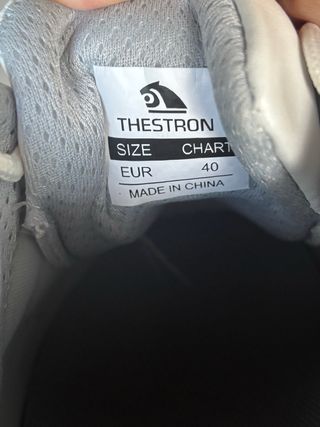 Zapatos de golf blancos y grises Talla 40