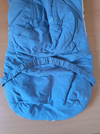 Saco de cochecito Tuc Tuc azul y rayas