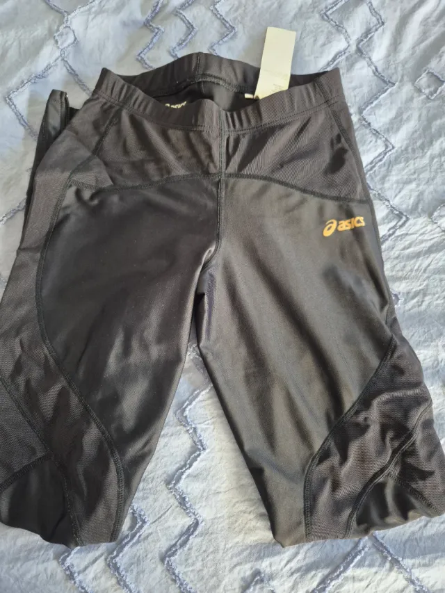 Mallas running mujer Asics negras