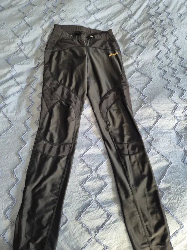 Mallas running mujer Asics negras