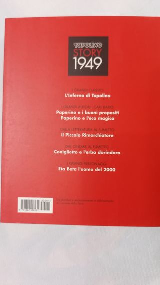 Fumetto Topolino story 1949