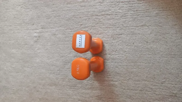 Pesas 0.5 kg  Marca Domyos