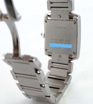 Reloj Cartier Tank Française Acero 2384