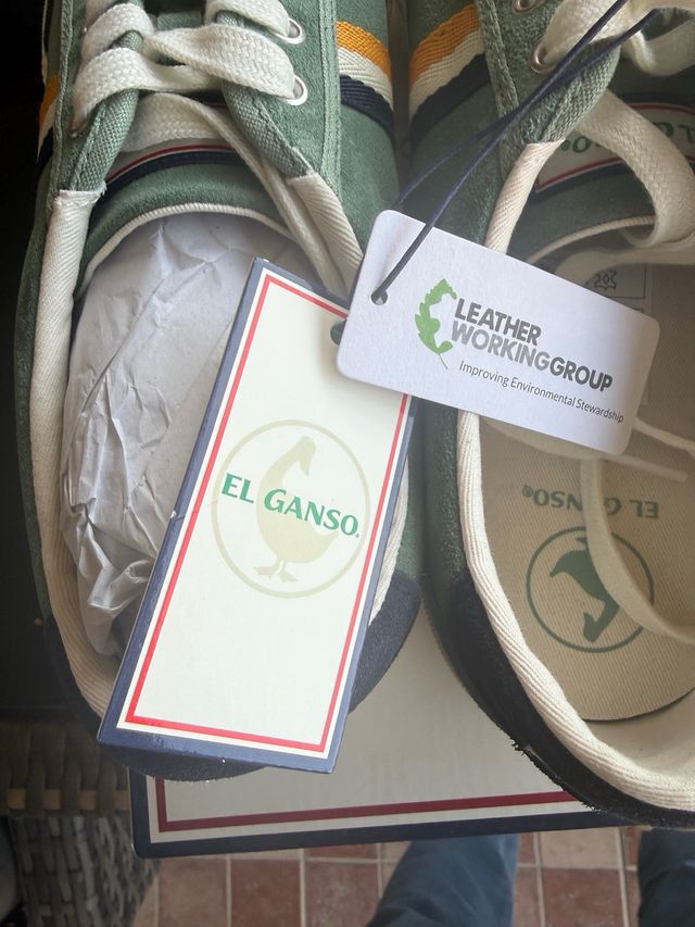 Zapatillas El Ganso Verde y Amarillo Talla 44